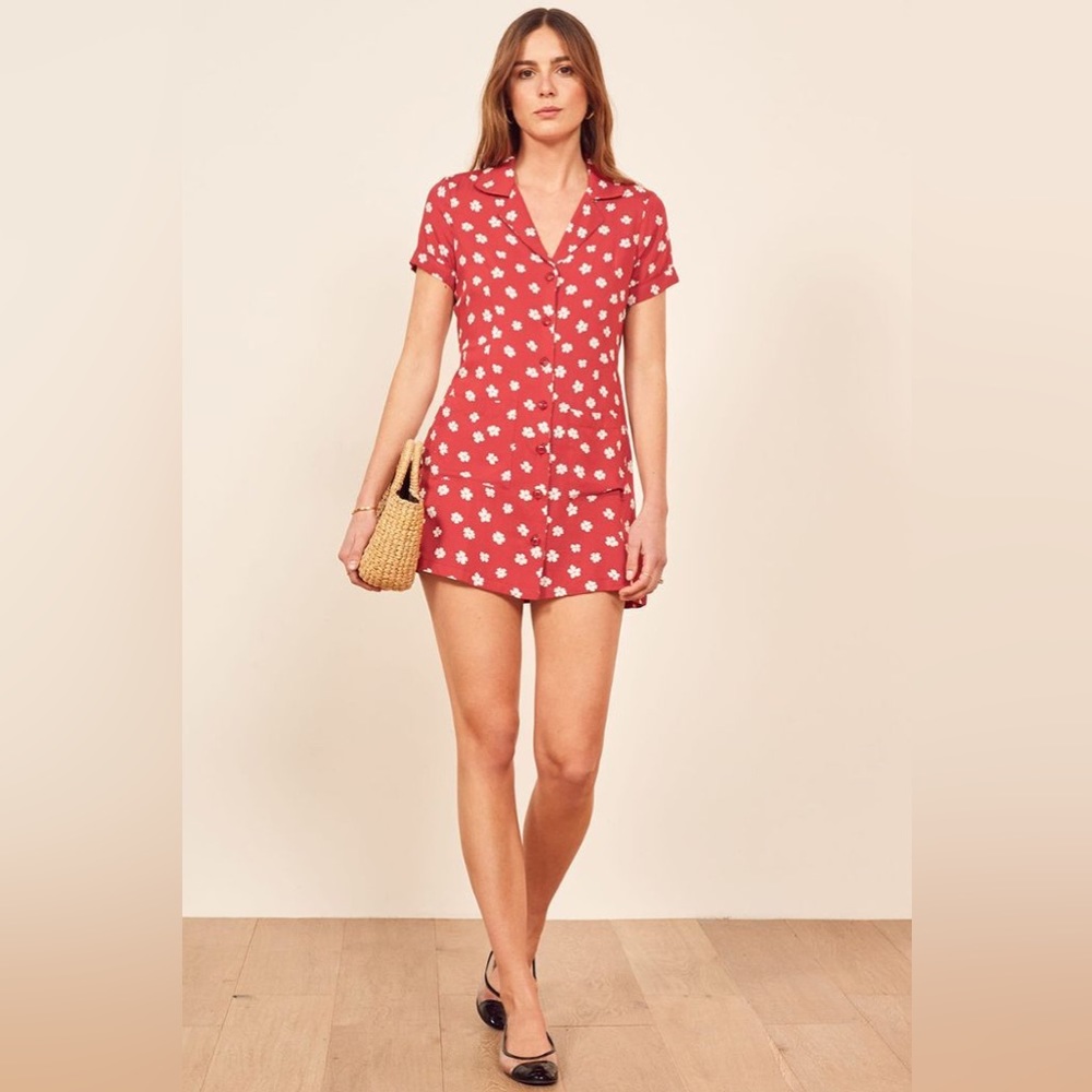 Reformation Plymouth Dress Floral * sz XS